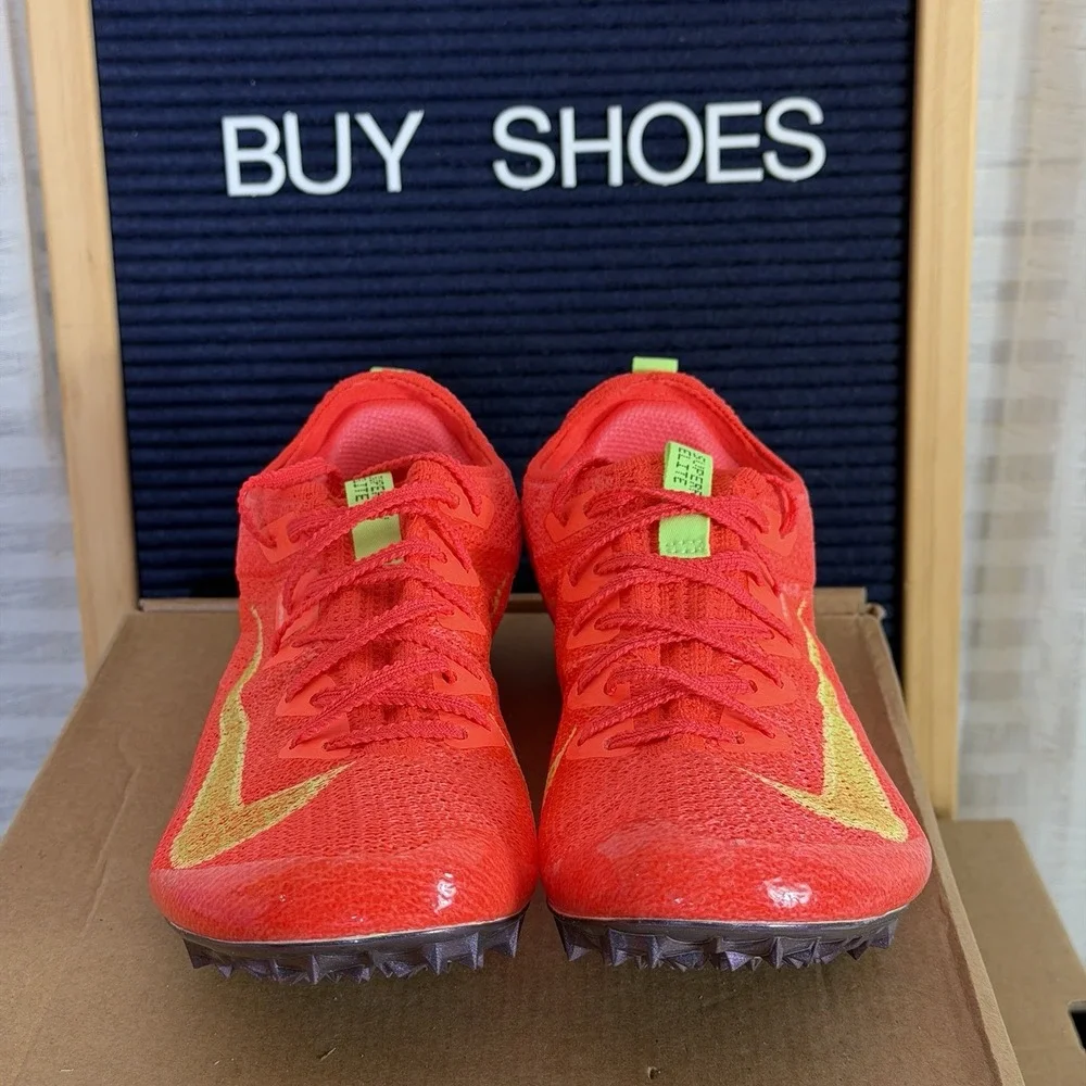 Nike Zoom Superfly Elite 2 Bright Crimson Spikes Men Size 7 /‎ Women Size 8.5